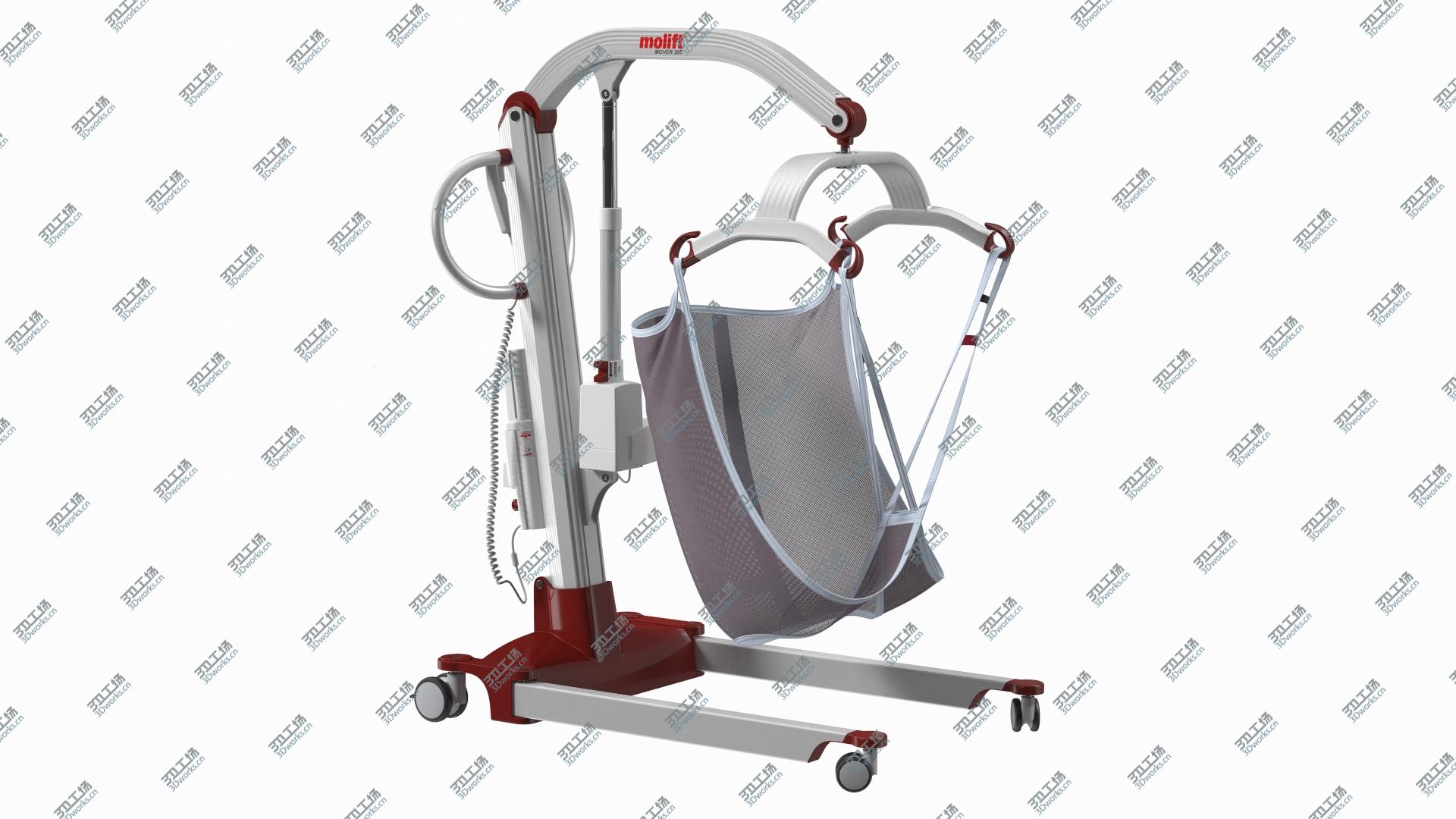 images/goods_img/2021040164/Molift Mover 205 Patient Lift with EvoSling 3D model/2.jpg